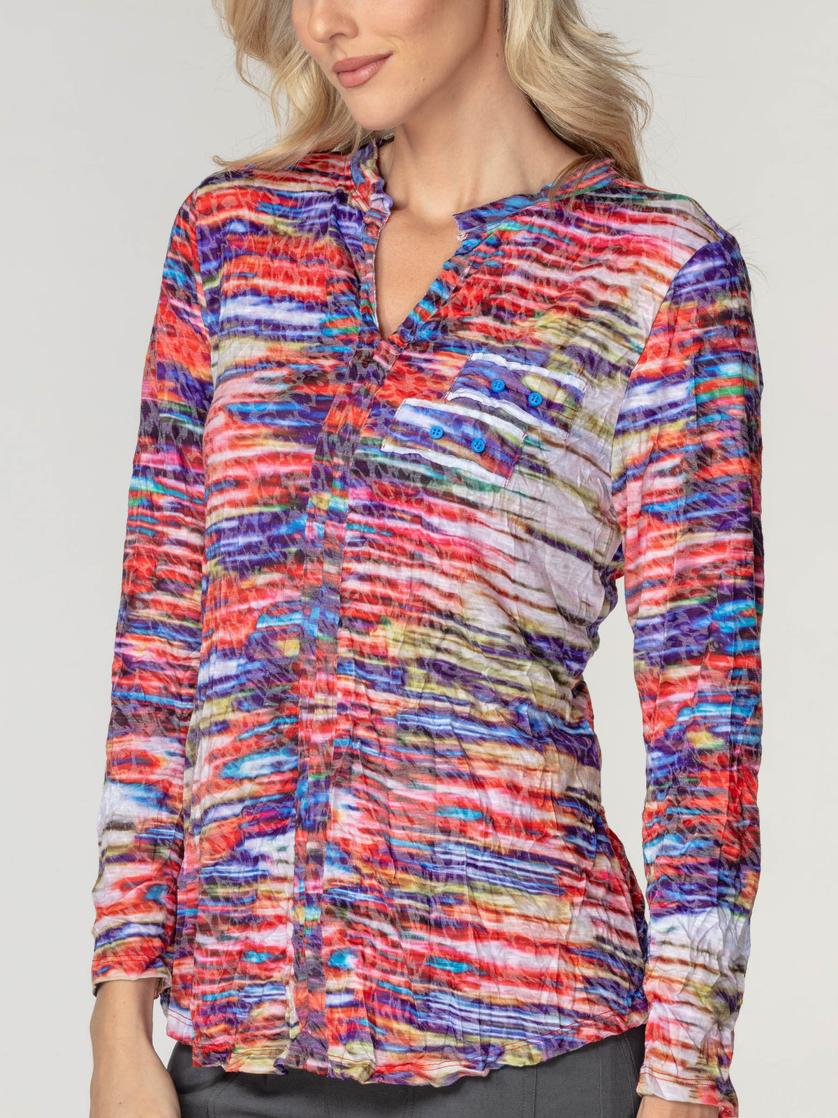 Pamela Top L/S - Radiant Lines