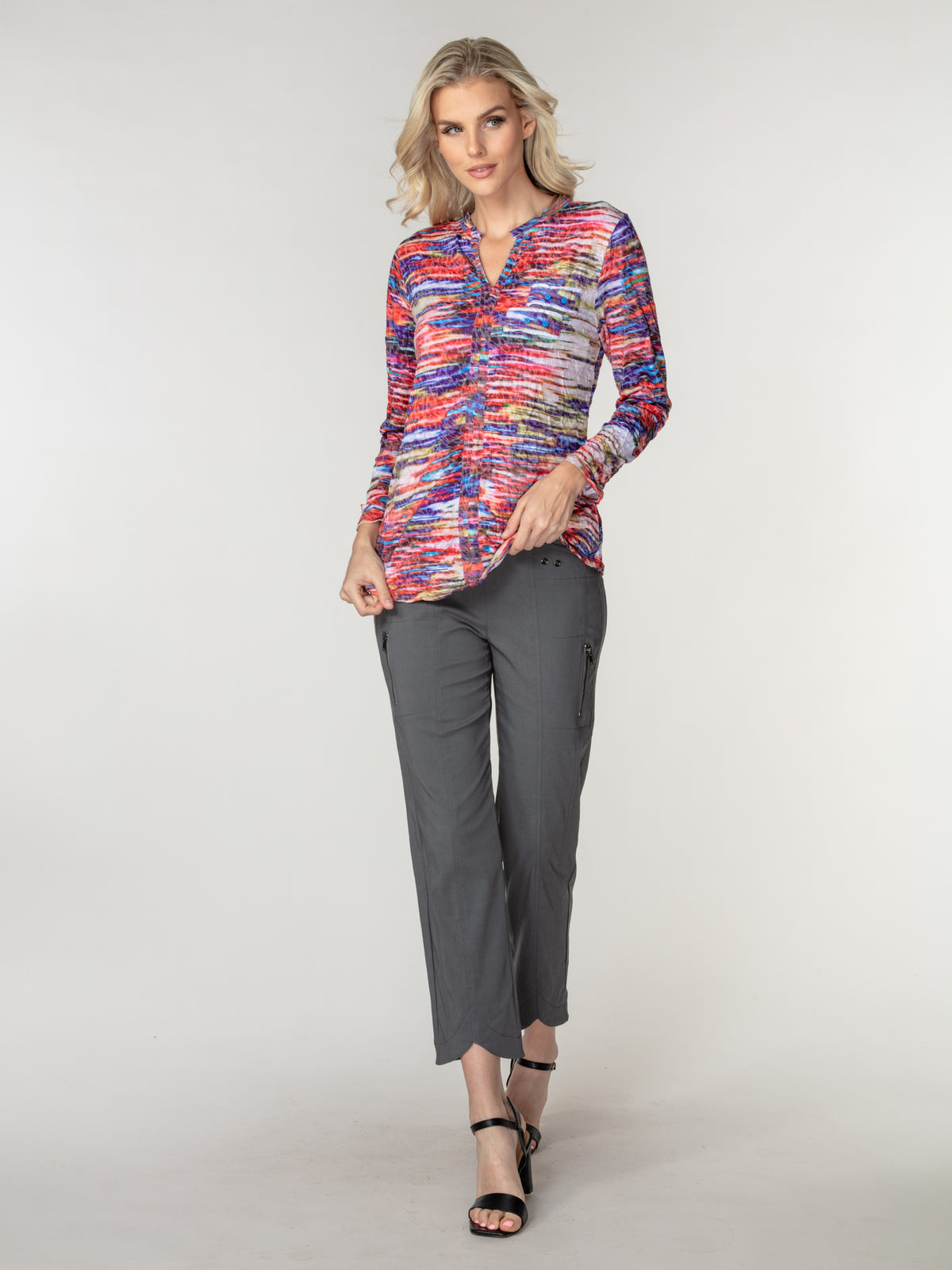 Pamela Top L/S - Radiant Lines