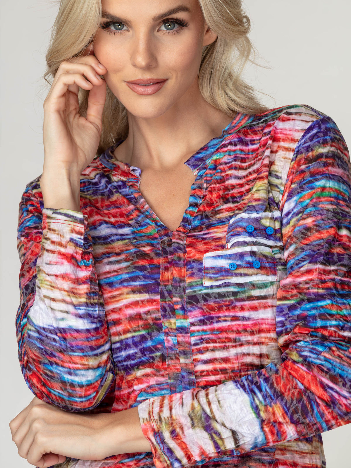 Pamela Top L/S - Radiant Lines