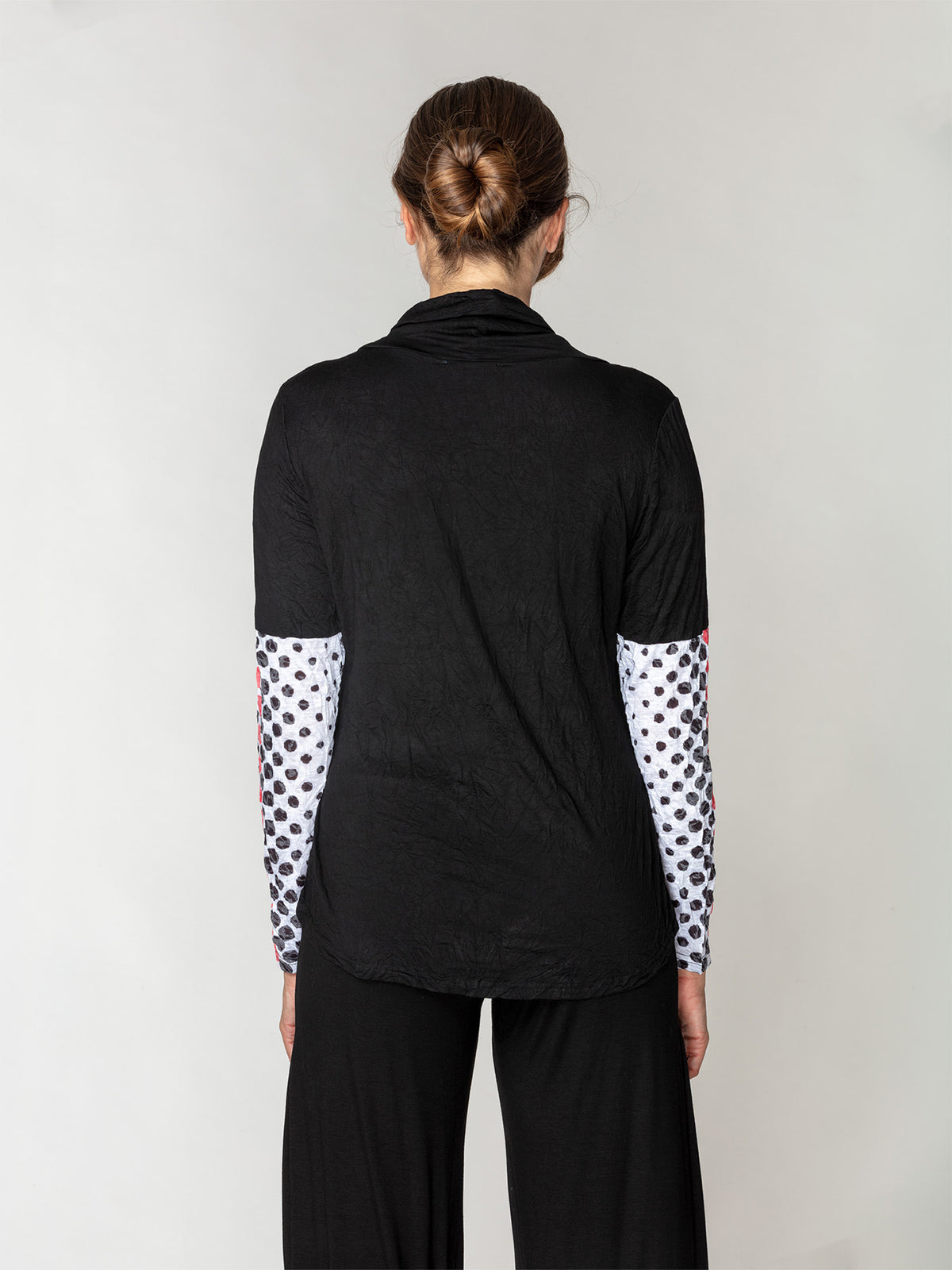Peyton Top - Redline Dots