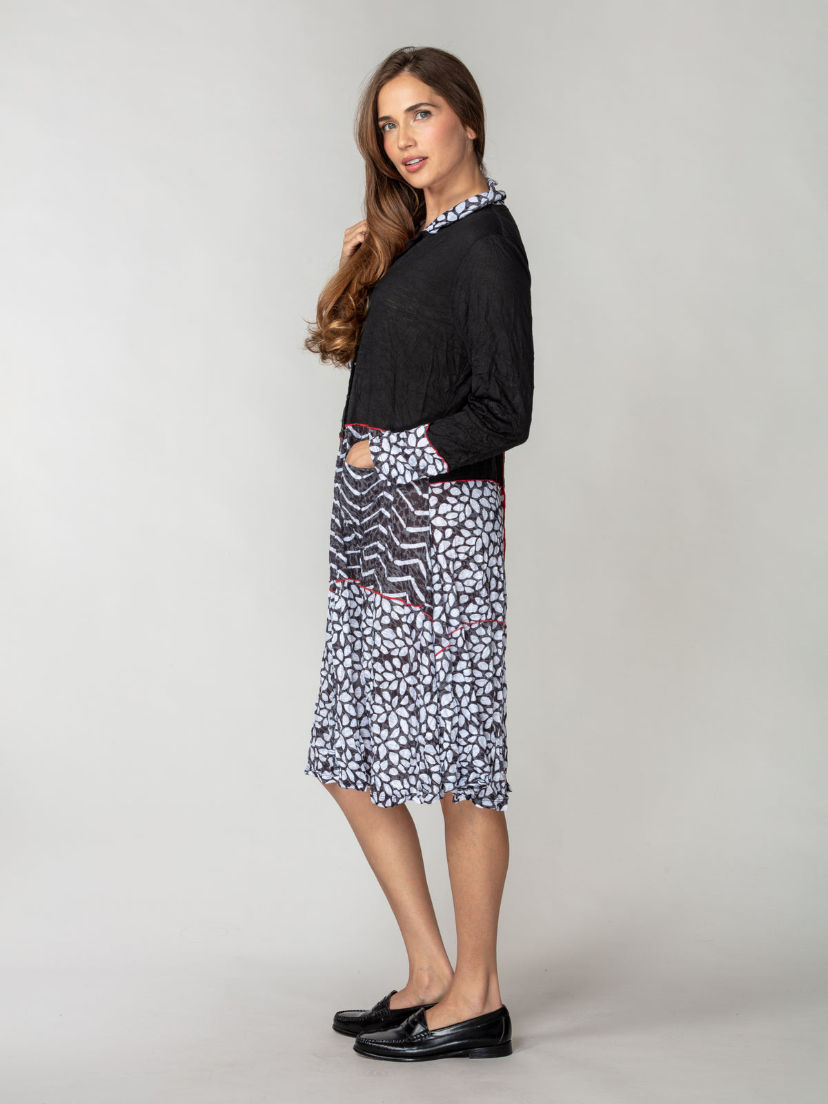 Duster Dress Jacket - Stone Path