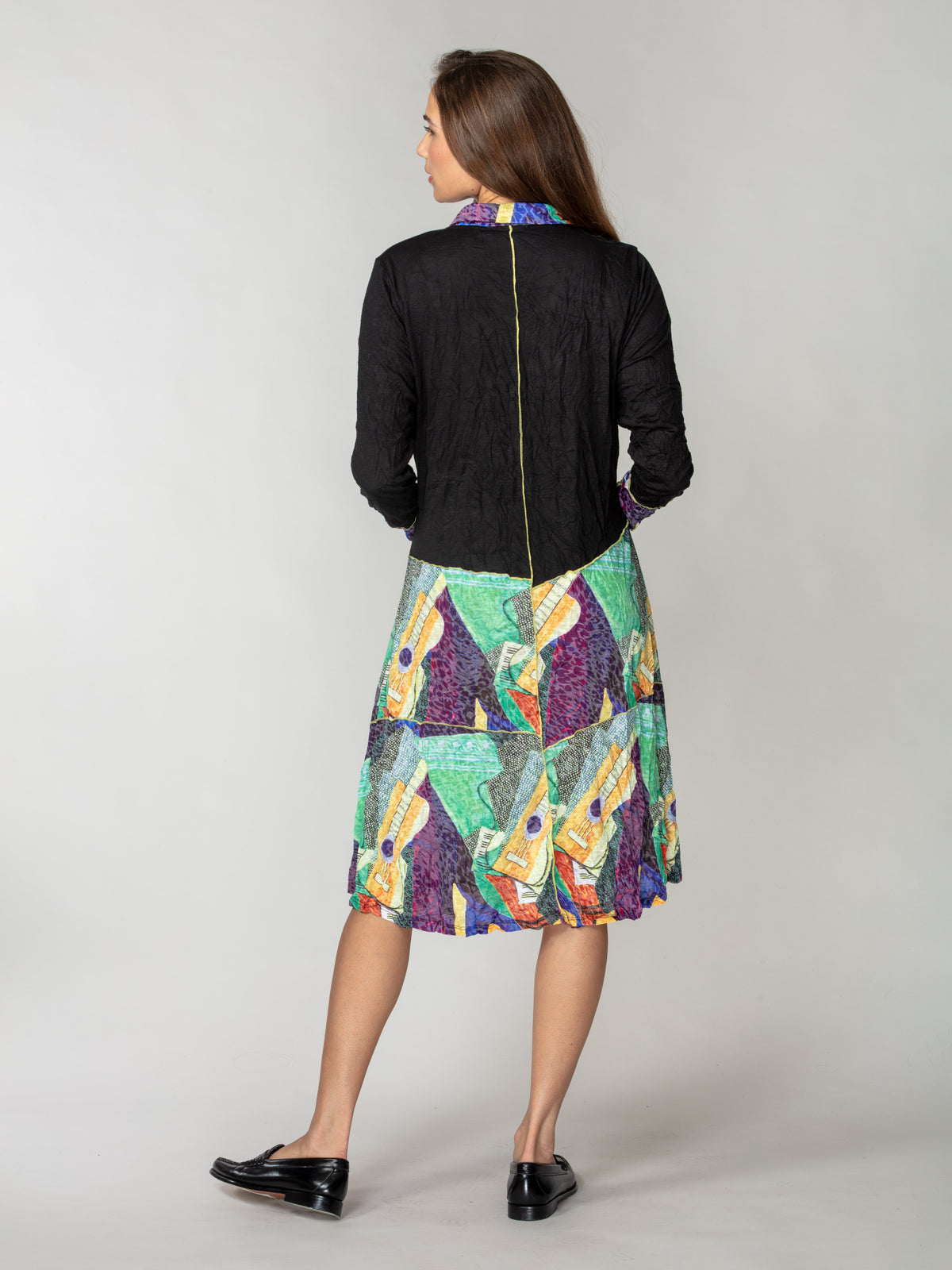 Duster Dress Jacket - Guitar Mosaic