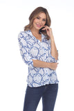 Sabrina Shirt - Staggered Rings - CARINE