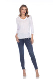 Pauline Top - White - CARINE
