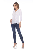 Pauline Top - White - CARINE