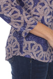 Round-Neck Top - Braided Links - CARINE