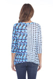 Stella Top - Blue Pinballs - CARINE