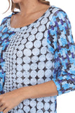 Stella Top - Blue Pinballs - CARINE