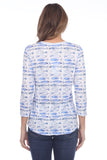 Round-Neck Top - Royal Fish - CARINE