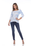 Stella Top - Blue Pendulum - CARINE