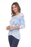Stella Top - Blue Pendulum - CARINE