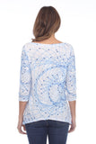 Stella Top - Blue Pendulum - CARINE