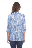 Sabrina Shirt - Teal Zone - CARINE