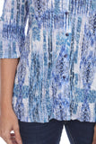 Sabrina Shirt - Teal Zone - CARINE
