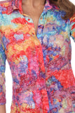 Sabrina Shirt - Fuchsia Blend - CARINE