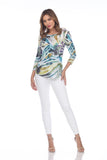 Round-Neck Top - Tabby Shock - CARINE