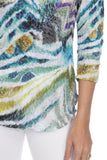 Round-Neck Top - Tabby Shock - CARINE