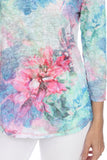 V-Neck Top - Dream Bloom - CARINE