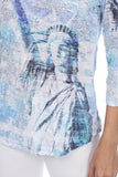 Round-Neck Top - Statue of Liberty - CARINE