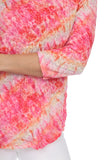 Round-Neck Top - Grapefruit - CARINE
