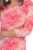 Round-Neck Top - Grapefruit - CARINE