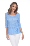 Pauline Top - Blue - CARINE