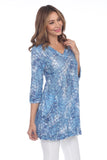 Two-Pocket Tunic - Blue Vector - CARINE