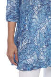 Two-Pocket Tunic - Blue Vector - CARINE