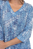 Two-Pocket Tunic - Blue Vector - CARINE