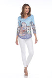 V-Neck Top - Cascais - CARINE