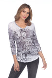 V-Neck Top - Oslo - CARINE
