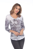 V-Neck Top - Oslo - CARINE