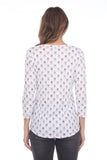 V-Neck Top - Frenchie Ball - CARINE