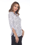 Sabrina Shirt - Notepad - CARINE