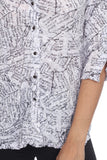 Sabrina Shirt - Notepad - CARINE