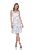 Darcy Dress - Tan Vector - CARINE