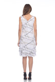 Darcy Dress - Tan Vector - CARINE