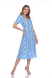 Madelyn Dress - Blue Drift - CARINE
