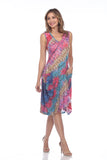 Valerie Dress - Silk Splash - CARINE