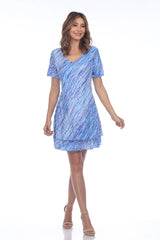 Daisy Dress - Blue Current - CARINE