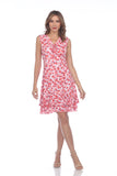 Laurie Dress - Red Phlox - CARINE