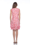 Laurie Dress - Red Phlox - CARINE