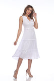 Nikki Dress - White - CARINE