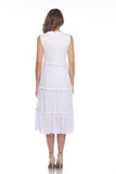 Nikki Dress - White - CARINE