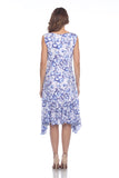 Victoria Dress - Cobalt Orchid - CARINE