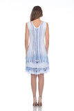 Darcy Dress - Blue Drip - CARINE