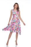 Victoria Dress - Color Flowers