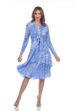 Paige Dress - Blue Current - CARINE