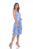 Paige Dress - Blue Current - CARINE