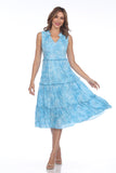 Nikki Dress - Aqua Mist - CARINE
